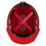 Milwaukee BOLT Red Type 1 Class E Front Brim Non-Vented Hard Hat with 4 Point Ratcheting Suspension (48-73-1108)