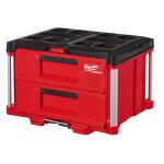 Milwaukee PACKOUT 22 in. 2-Drawer Tool Box with Metal Reinforced Corners (48-22-8442)