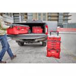 Milwaukee 20 in. Deep Small Parts PACKOUT Organizer with Quick Adjust Dividers and 6 Compartments