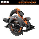 RIDGID 18V Brushless Cordless 7 1/4 Inch Circular Saw (Tool Only)