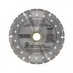 RIDGIDMetal Segmented Rim Cutting Diamond saw blade for metal cutting 4.5 in. 