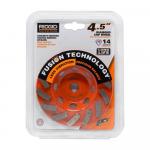 RIDGIDTurbo Cup Wheel 4.5 in. 