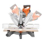 RIDGID 15 Amp 10 Inch Corded Dual Bevel Miter Saw with LED Cut Line Indicator