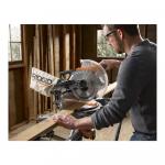 RIDGID 15 Amp 10 Inch Corded Dual Bevel Miter Saw with LED Cut Line Indicator