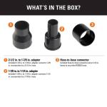 RIDGID Vac Hose and Accessory Adapters Kit Shop Vac Attachments for RIDGID Wet Dry Vacuums (VT1755)