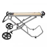 RIDGIDFoldable Miter Mobile Saw Stand with Mounting Braces