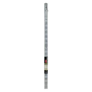 Rubbermaid Fasttrack Garage Track System Upright 25 in. Wall Mounted Storage and Organization System for Home/Garage (1784365)