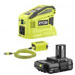 RYOBI 150-Watt Power Source and Charger for ONE+ 18-Volt Battery Generator with 2.0 Ah Battery - Push Button Start