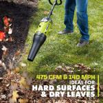 RYOBI140 MPH EXPAND-IT 475 CFM Universal Axial Blower Attachment