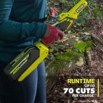 RYOBI 40V 10 in. Cordless Battery Pole Saw with 2.0 Ah Battery and Charger (RY40560)