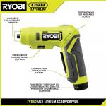 Ryobi USB Rechargeable Screwdriver Kit (Lithium)