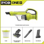 RYOBIONE+ 18V Cordless Hand Vacuum with Powered Brush (Tool Only) (PCL700B)