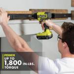 Ryobi 18V ONE+ Cordless 1/4 in. Impact Driver (Tool Only)