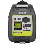 RYOBI 2300 Watt Recoil Start Bluetooth Super Quiet Gasoline Powered Digital Inverter Generator with CO Shutdown Sensor