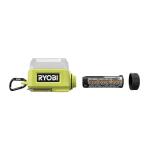 RYOBI USB Lithium Cordless Compact Area Light Kit with 2.0 Ah USB Battery and Charging Cable (FVL59K)