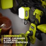 RYOBI USB Lithium Cordless Compact Area Light Kit with 2.0 Ah USB Battery and Charging Cable (FVL59K)