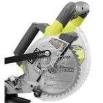 RYOBI 10 Amp Corded 7 1/4 Inch Compound Sliding Miter Saw