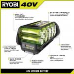 RYOBI40V 2.0 Ah Lithium-Ion Battery