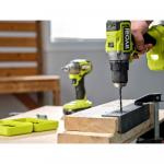 Ryobi ONE+ HP 18V Brushless Cordless 1/2-Inch Drill/Driver Kit featuring (2) 2.0 Ah HIGH PERFORMANCE Batteries, a Charger, and a Bag