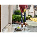 RYOBI 12-Inch Electric Pressure Washer Surface Cleaner (3100 PSI) with Caster Wheels