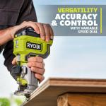 RYOBIONE+ (Tool Only) 18V Cordless Compact Fixed Base Router