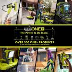 RYOBIONE+ (Tool Only) 18V Cordless Compact Fixed Base Router