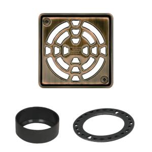Schluter Kerdi-Drain 4 in. Oil-Rubbed Bronze Grate (KD4GRKEOB)