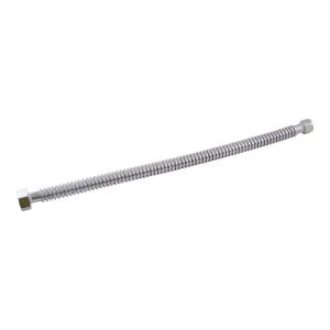 SharkBite 1 in. FIP x 3/4 in. FIP x 24 in. Corrugated SST Water Softener Connector (CWSC107524)