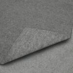 TrafficMaster Unbound Smoke Gray Ribbed 6 ft. x 8 ft. Indoor/Outdoor Area Rug (CP45N41PJ1VH)