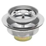Glacier Bay Fixed Post Kitchen Sink Strainer - Stainless steel with polished finish (7043-103SS)