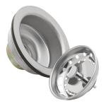 Glacier Bay Fixed Post Kitchen Sink Strainer - Stainless steel with polished finish (7043-103SS)