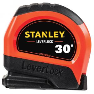 StanleyHigh Visibility 30 ft. LeverLock Tape Measure