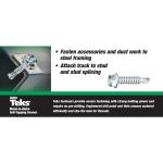 Teks #10 x 3/4 in. External Hex Flange Hex-Head Self-Drilling Screws (150-Pack) (21320)