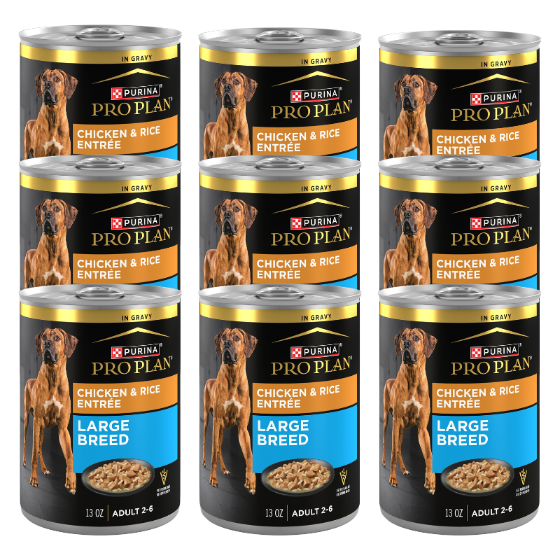 Purina Pro Plan Specialized Large Breed Adult Wet Dog Food - Chicken & Rice,