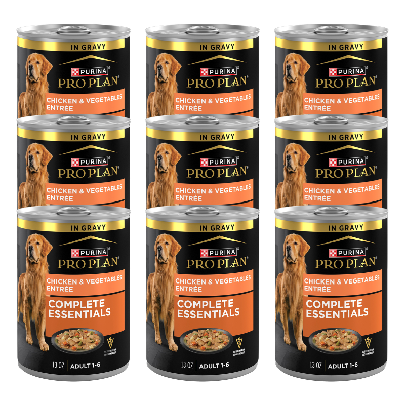Purina Pro Plan Complete Essentials Adult Wet Dog Food – Chicken & Vegetables
