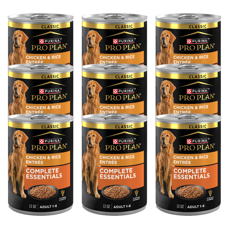 Purina Pro Plan Complete Essentials Wet Dog Food for Adults – Chicken & Rice