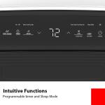 Toshiba 6,000 BTU (10,000 BTU ASHRAE) 115-Volt Smart Wi-Fi Portable Air Conditioner for upto 250 sq. ft. (PX0611CWRU)