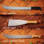 Tramontina13-inch Sugar Cane Machete with Wood Handle and Carbon Steel Blade