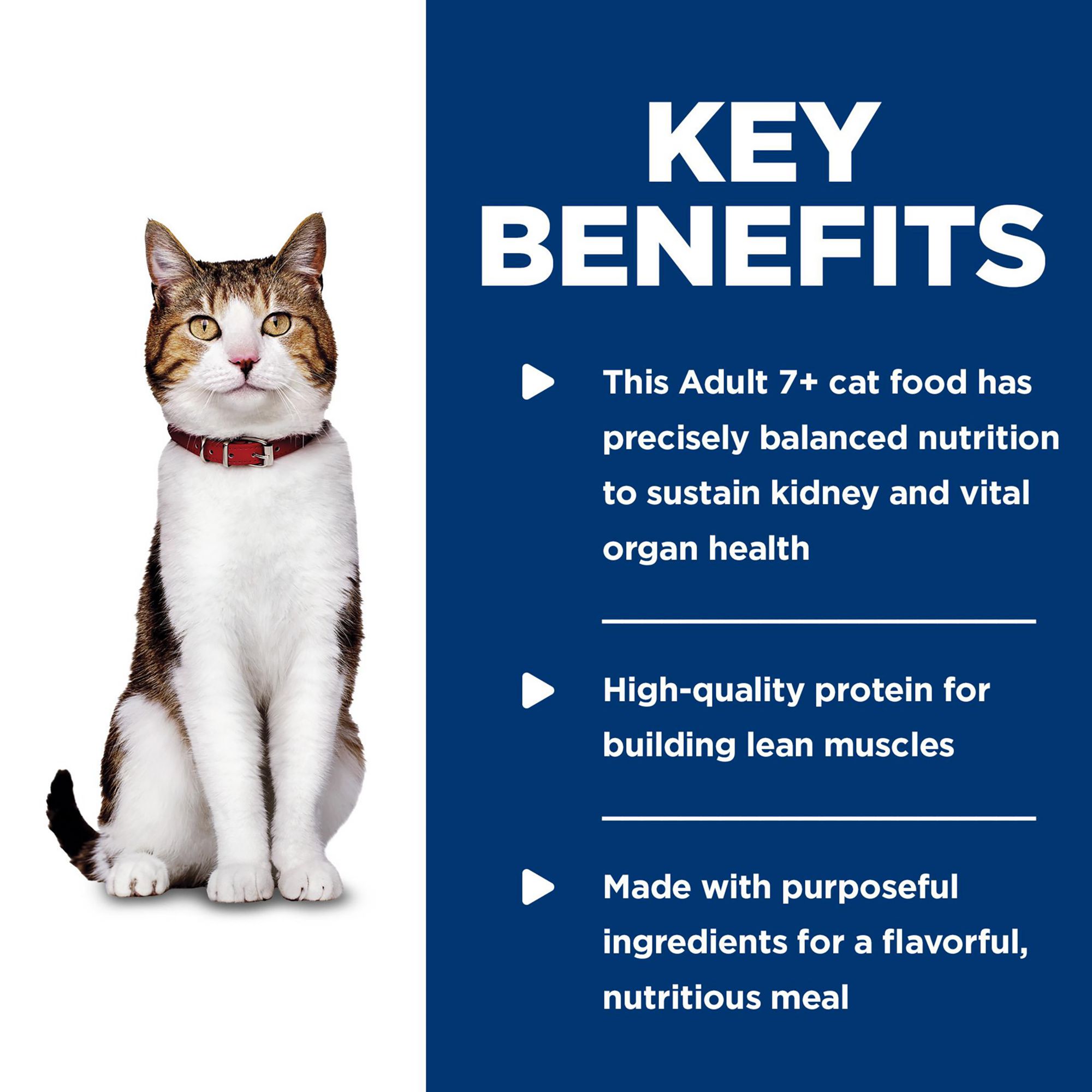 Hill's® Science Diet® Adult Senior 7+ Wet Cat Food - Chunks & Gravy, Tuna - Image 7