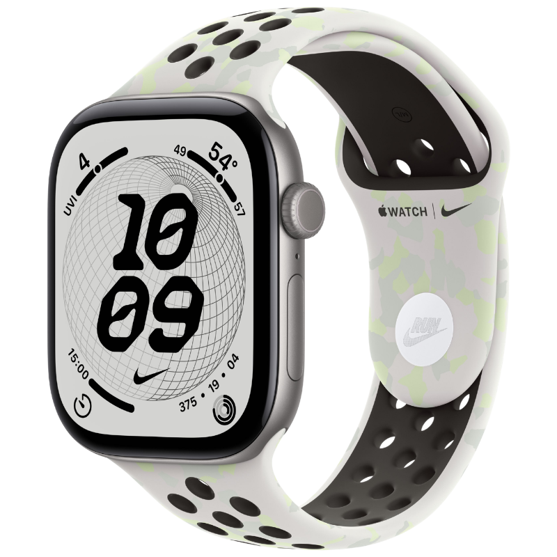 S/M - Essential White (Rubber/Nike Sport Band)