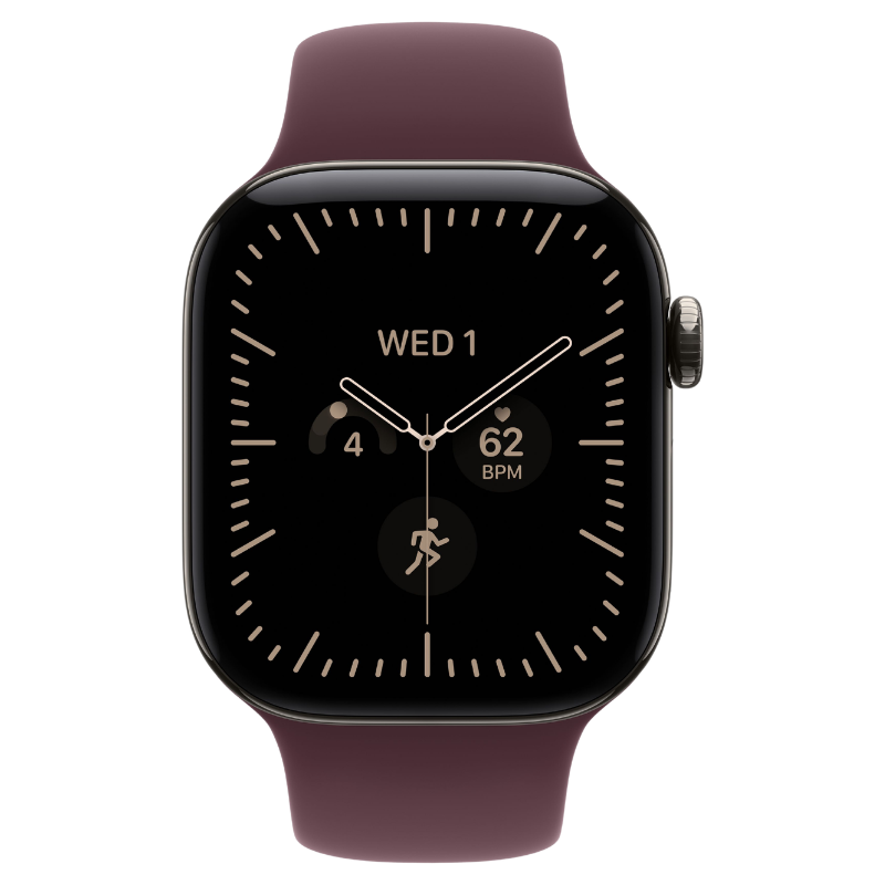 Apple Watch Series 12 42mm,GPS + Cellular Titanium Natural - Image 2
