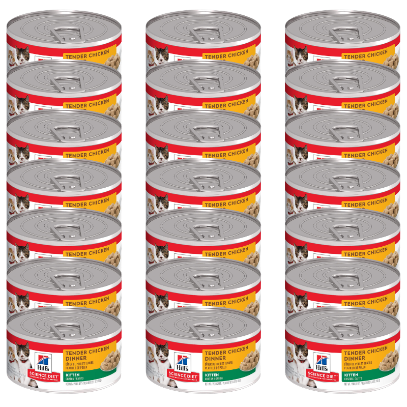 Hill's® Science Diet® Kitten Wet Cat Food - Chunks & Gravy, Chicken - Image 1