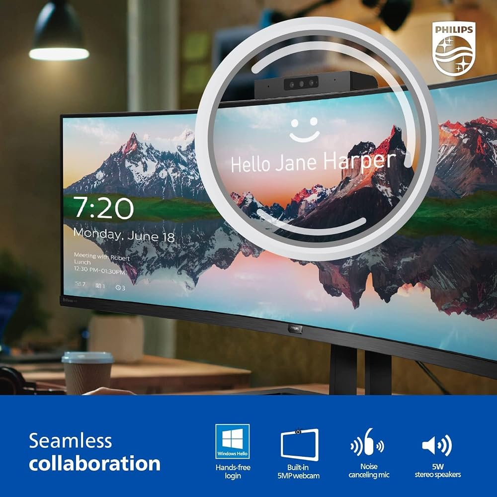 Philips 34E1C5600HE 34" UltraWide QHD 21:9 Monitor - Image 5