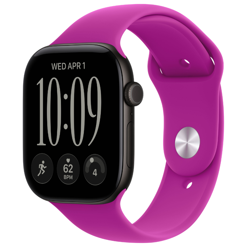 M/L - Magenta (Rubber/Sport Band)