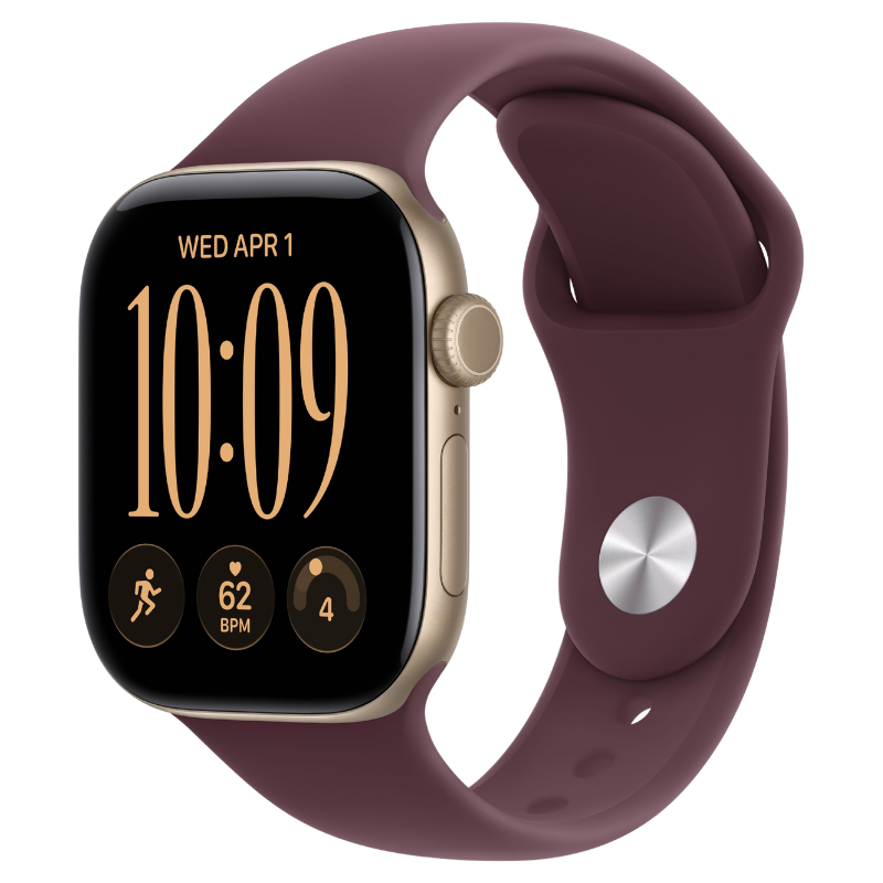Apple Watch Series 12 42mm,GPS Aluminum Light Gold