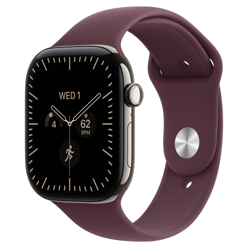 Apple Watch Series 12 46mm,GPS + Cellular Titanium Natural - Image 1