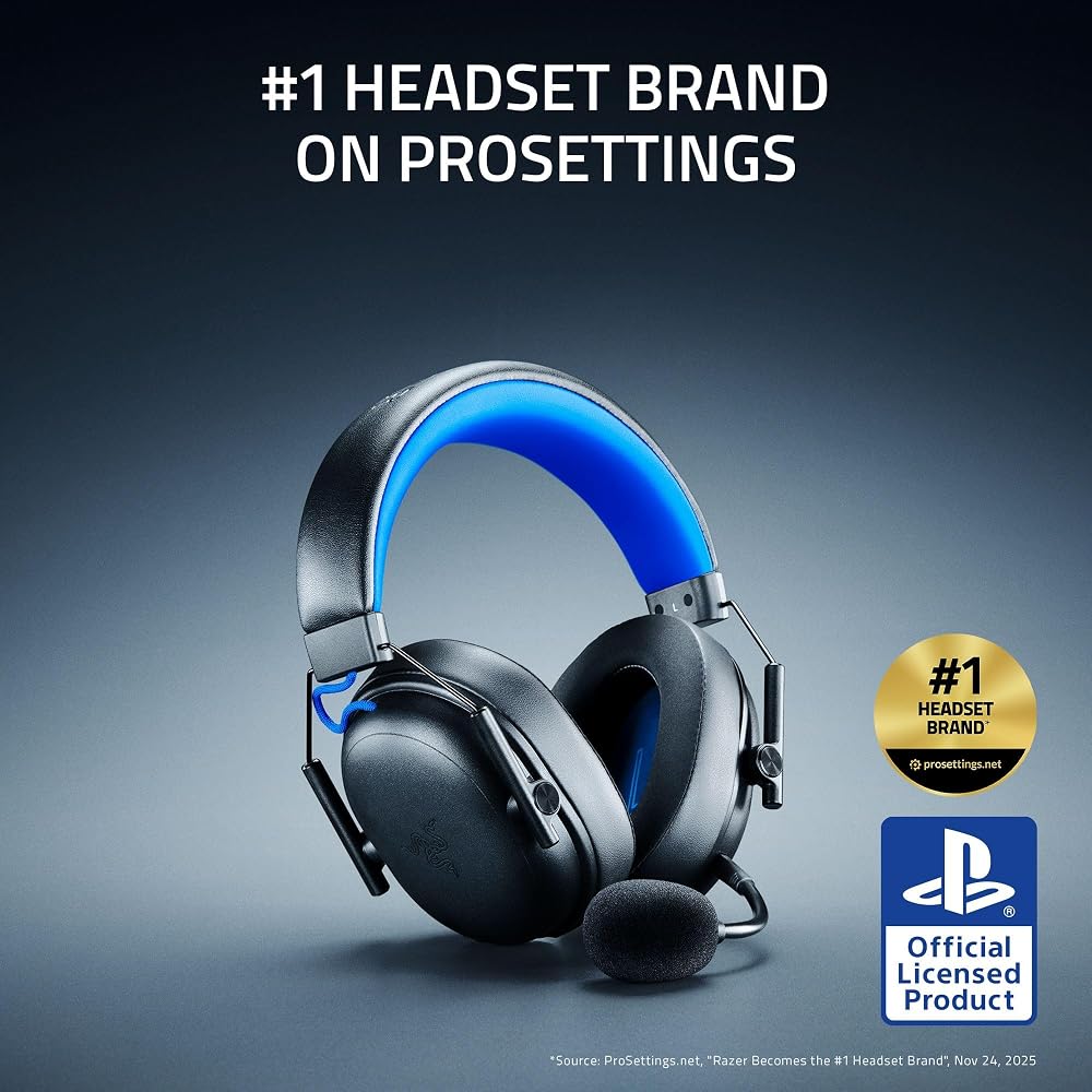 Razer BlackShark V3 X HyperSpeed Wireless PS5 Gaming Headset - Image 4