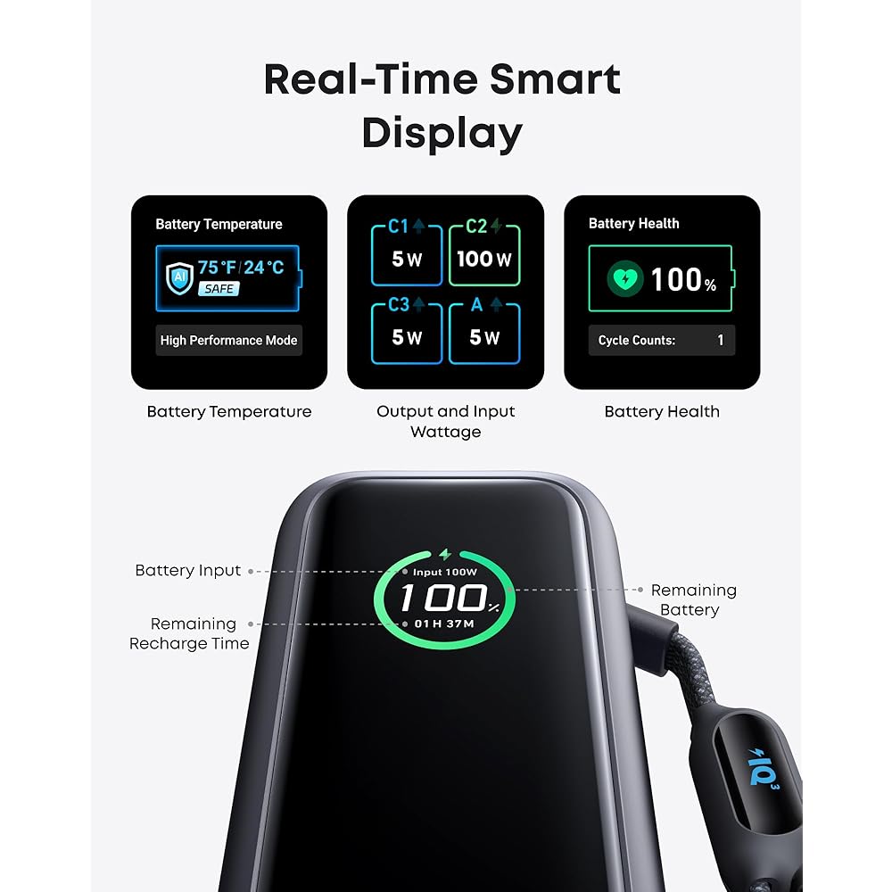 Anker Laptop Power Bank, 25,000mAh Portable Charger - Image 6