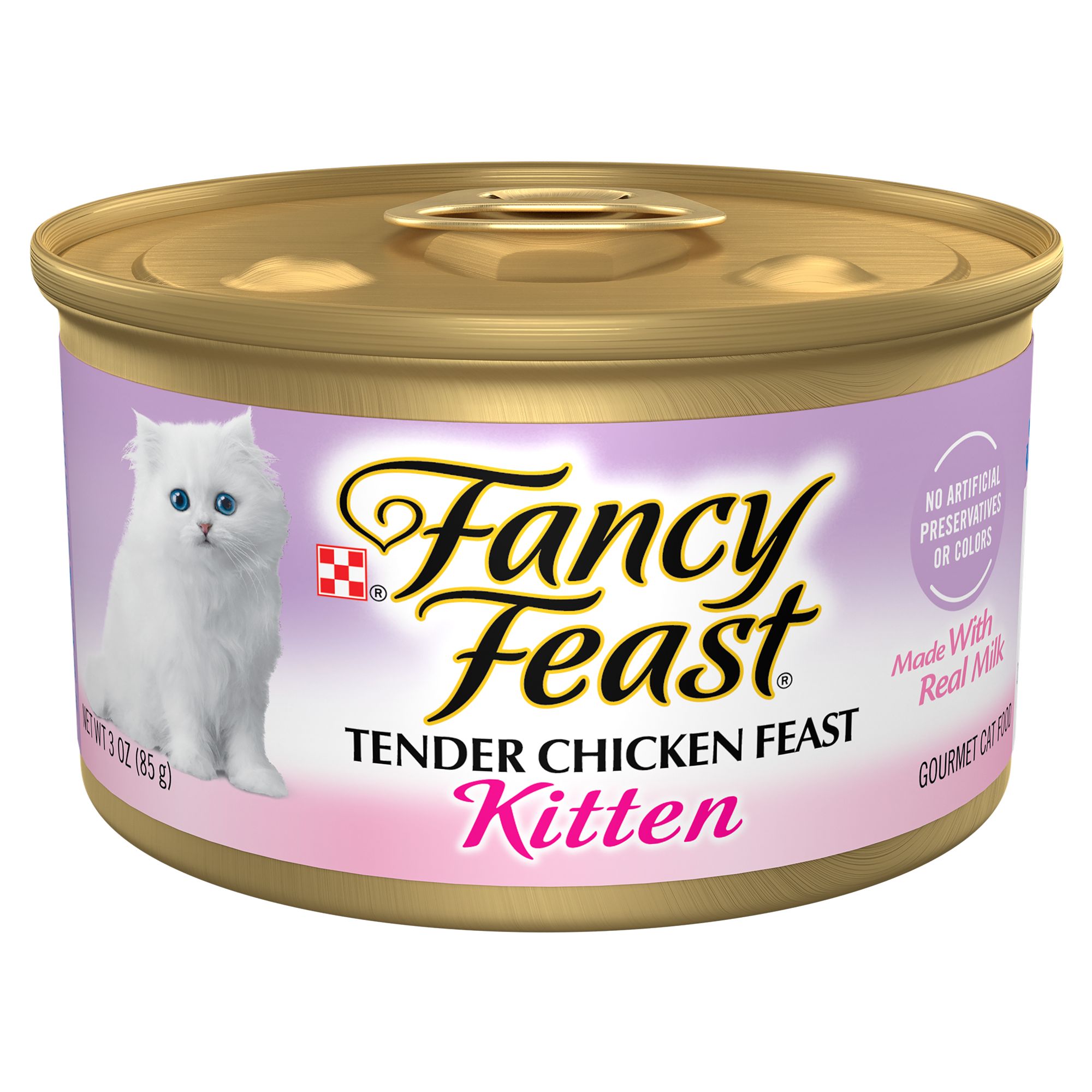 Fancy Feast® Kitten Kitten Cat Wet Food - Grain Free, High-Protein, Chicken - Image 2