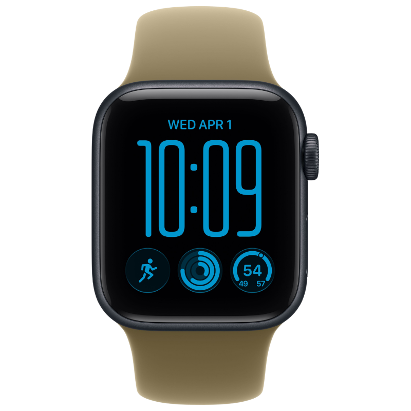 Apple Watch SE 3 40mm,GPS Midnight  (Rubber/Sport Band) - Image 2